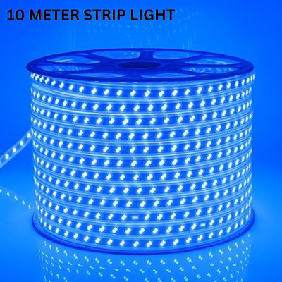 Newness 600 LEDs 10 m Blue Steady Strip Rice Lights(Pack of 1)