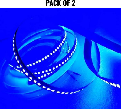 spark world 240 LEDs 5 m Blue Steady Strip Rice Lights(Pack of 2)