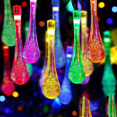 Gesto 20 LEDs 6 m Multicolor Steady Water Drop Rice Lights(Pack of 1)