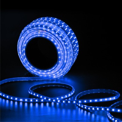 JS ULTRA 1200 LEDs 10.01 m Blue Steady Strip Rice Lights(Pack of 1)