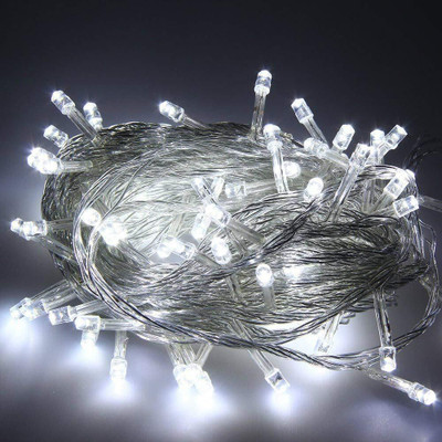 Meneon 20 LEDs 5 m White Steady String Rice Lights(Pack of 1)
