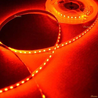 spark world 120 LEDs 5 m Red Steady Strip Rice Lights(Pack of 2)
