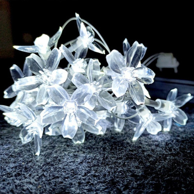 NISCO 20 LEDs 4 m White Steady Flower Rice Lights(Pack of 1)