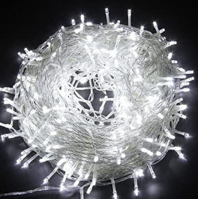 AgTrendz 50 LEDs 15 m White Steady String Rice Lights(Pack of 1)