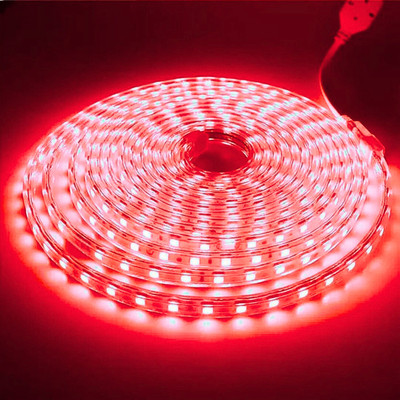 Volt Vision 1200 LEDs 5 m Red Steady Strip Rice Lights(Pack of 1)