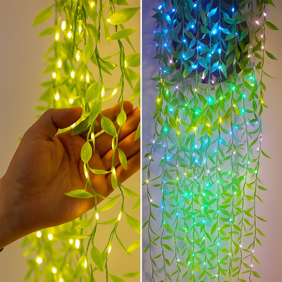 VYNEX 100 LEDs 3 m Multicolor Steady Strip Rice Lights(Pack of 2)