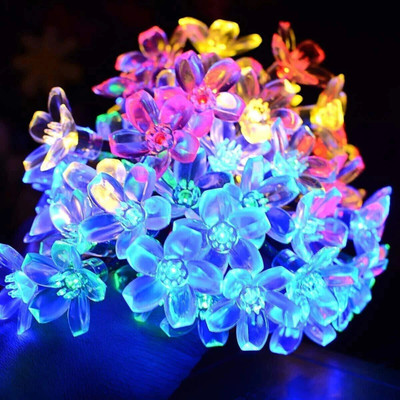FIZZYTECH 25 LEDs 3 m Multicolor Flickering Flower Rice Lights(Pack of 1)