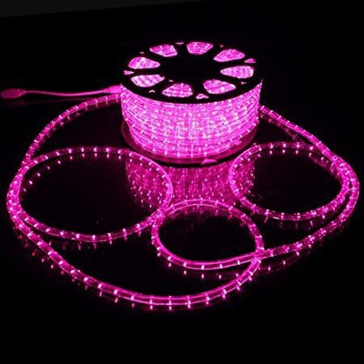 WISENT 600 LEDs 5.08 m Pink Steady String Rice Lights(Pack of 1)