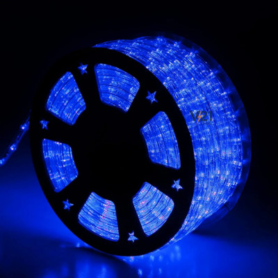 Zenvira 555 LEDs 5 m Blue Steady Strip Rice Lights(Pack of 1)