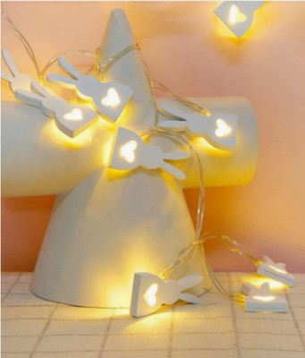 TECHGEAR 14 LEDs 3 m Yellow, White Flickering Animal Rice Lights(Pack of 1)