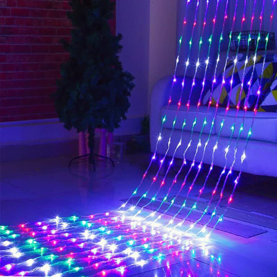 valora 180 LEDs 3 m Multicolor Flickering, Steady Water Drop Rice Lights(Pack of 1)