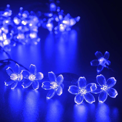 ELECTVIBES 36 LEDs 12 m Blue Color Changing String Rice Lights(Pack of 1)