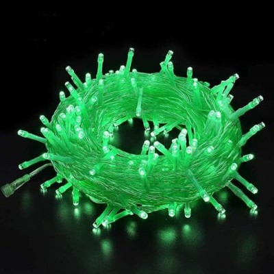 BENHEK 1 LEDs 12 m Green Flickering, Steady String Rice Lights(Pack of 1)