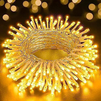ATULUX 14 LEDs 5 m Yellow Steady String Rice Lights(Pack of 1)