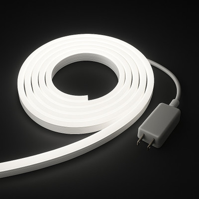 RAYVIX 600 LEDs 4 m White Steady Strip Rice Lights(Pack of 1)