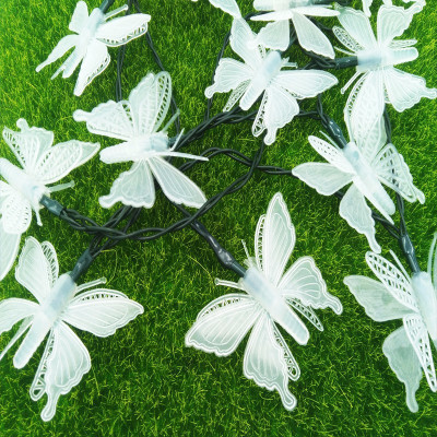 WunderVoX 16 LEDs 5.33 m Transparent Steady Butterfly Rice Lights(Pack of 1)