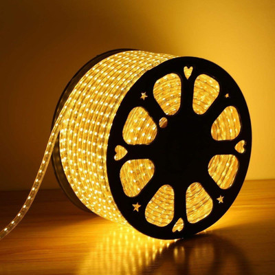 Betamize Enterprises 1000 LEDs 27 m Gold Steady String Rice Lights(Pack of 1)