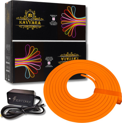 KAVYARA 600 LEDs 5 m Orange Steady Strip Rice Lights(Pack of 1)