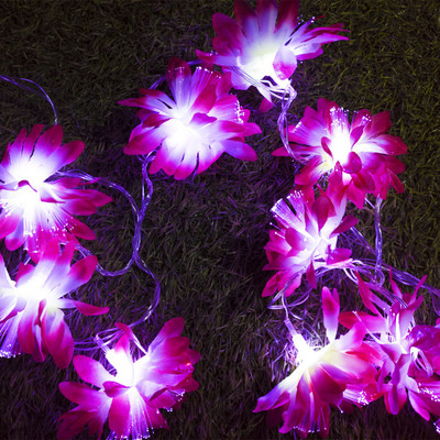 Meneon 20 LEDs 4 m Pink Steady Flower Rice Lights(Pack of 1)