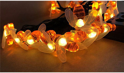 WunderVoX 16 LEDs 2.43 m Orange Steady String Rice Lights(Pack of 1)