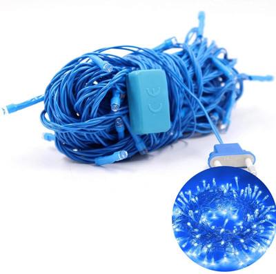 GIGAWATTS 80 LEDs 20 m Blue Color Changing String Rice Lights(Pack of 1)