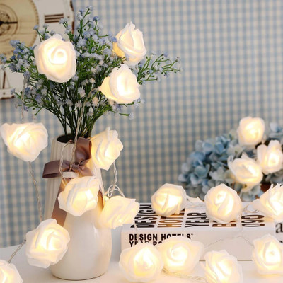 NISCO 36 LEDs 6 m Yellow Steady Flower Rice Lights(Pack of 1)