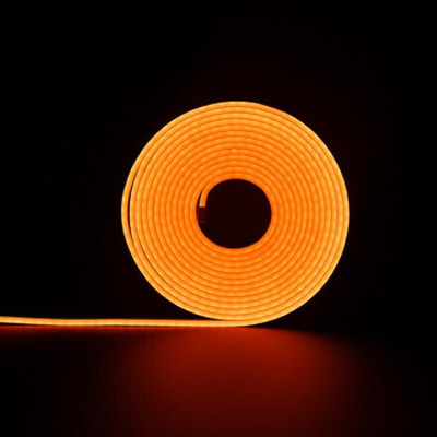 KAVYARA 600 LEDs 5 m Orange Steady Strip Rice Lights(Pack of 1)
