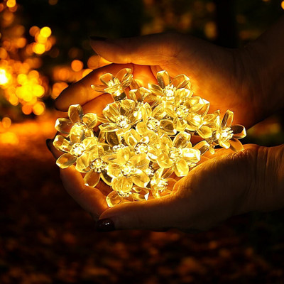 RaajaOutlets 40 LEDs 5.99 m Yellow Steady Flower Rice Lights(Pack of 1)
