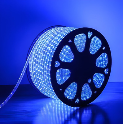 WBD 1680 LEDs 21 m Blue Steady Strip Rice Lights(Pack of 1)