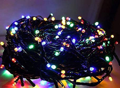 TECHGEAR 112 LEDs 28 m Multicolor Flickering Bulb Rice Lights(Pack of 1)