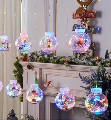 CEELIGHT 108 LEDs 2 m Multicolor Color Changing Christmas Tree Rice Lights(Pack of 1)