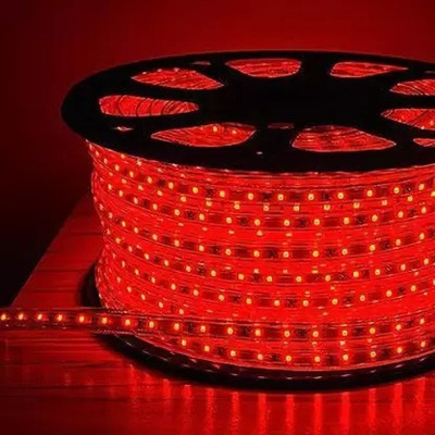 Pixofeet 880 LEDs 20 m Red Steady String Rice Lights(Pack of 1)