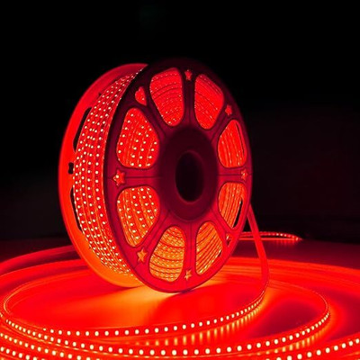 ATULUX 950 LEDs 14 m Red Steady Strip Rice Lights(Pack of 1)