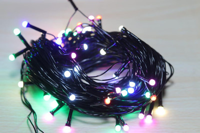 Jee Dee 36 LEDs 12 m Multicolor Steady Ball Rice Lights(Pack of 1)