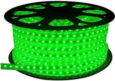 inooBeam 400 LEDs 4.98 m Green Flickering Bulb Rice Lights(Pack of 1)