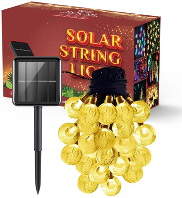 CARTSPACE 20 LEDs 3 m Yellow Steady Bulb Rice Lights(Pack of 1)