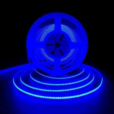 Sparklit 1200 LEDs 5 m Blue Steady Strip Rice Lights(Pack of 1)
