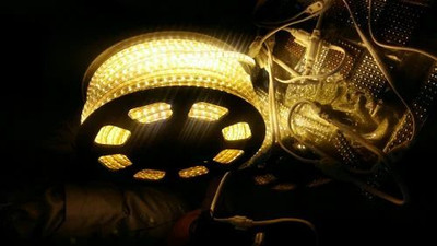 Dr MURECO 6500 LEDs 50 m Gold Steady String Rice Lights(Pack of 2)