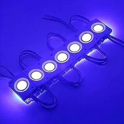 StrawHat 10 LEDs 0.3 m Blue Steady Bulb Rice Lights(Pack of 10)