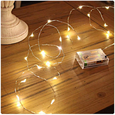 DOJI 30 LEDs 3 m Yellow Steady String Rice Lights(Pack of 1)