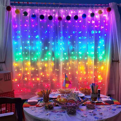 WBD 300 LEDs 3 m Multicolor Color Changing, Flickering String Rice Lights(Pack of 1)
