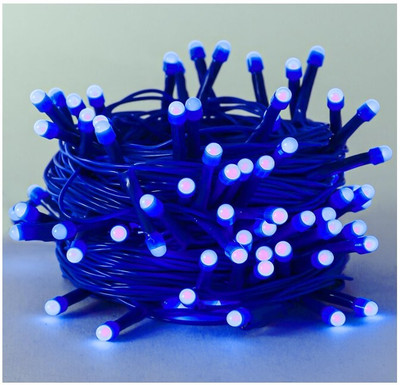 diyadecor 40 LEDs 11 m Blue Steady String Rice Lights(Pack of 1)