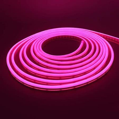 Crewbolt 600 LEDs 5 m Pink Steady Strip Rice Lights(Pack of 1)