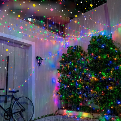 MR VAJANI 70 LEDs 10 m Multicolor Color Changing, Flickering, Steady String Rice Lights(Pack of 1)