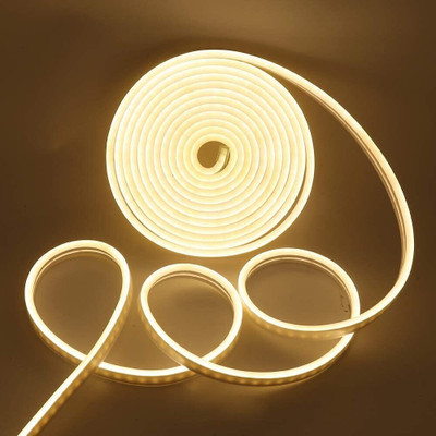 GiftMax 600 LEDs 5 m Yellow Steady Strip Rice Lights(Pack of 1)