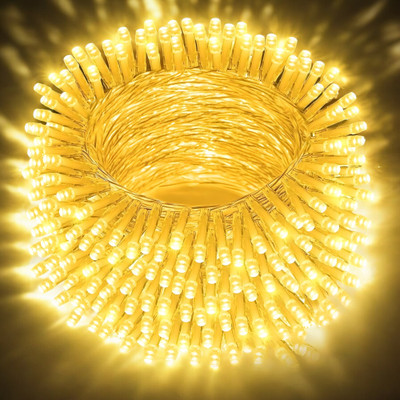 Lumicub 36 LEDs 15.1 m Yellow Flickering String Rice Lights(Pack of 1)