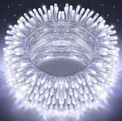 AP Source 40 LEDs 12 m White Steady Ball Rice Lights(Pack of 1)
