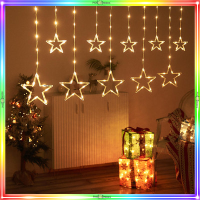 Pick Ur Needs 54 LEDs 3 m Yellow Color Changing Star Rice Lights(Pack of 1)