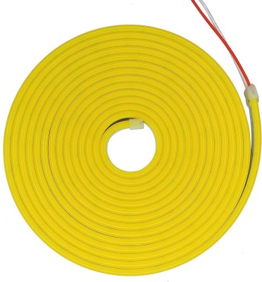 GONOCO 600 LEDs 5 m Yellow Steady Strip Rice Lights(Pack of 1)