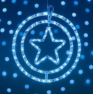 MPROW 50 LEDs 0.3 m Blue Flickering Star Rice Lights(Pack of 1)